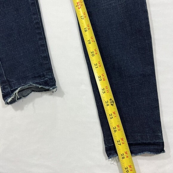 Harper High Rise Skinny Raw Hem Ankle Stretch Jeans PW2000831 Size 26 - Picture 10 of 10